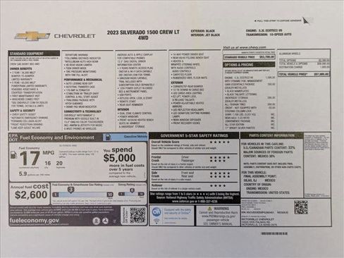 Certified 2023 Chevrolet Silverado 1500 LT w/ LPO, Dark Essentials Package image 27