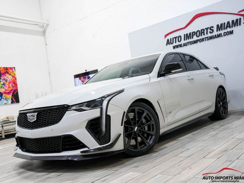 Used 2022 Cadillac CT4 V Blackwing w/ Carbon Fiber 1 Package image 3