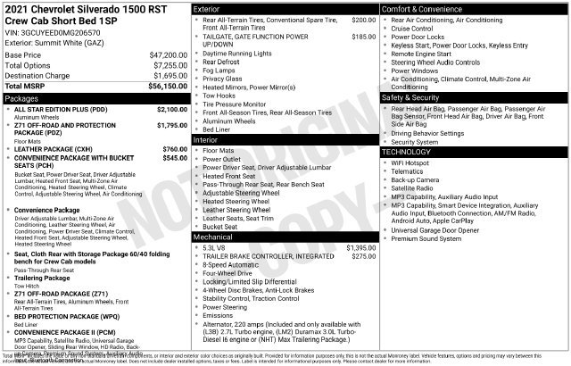 Used 2021 Chevrolet Silverado 1500 RST w/ All Star Edition Plus AWD/4WD image 27