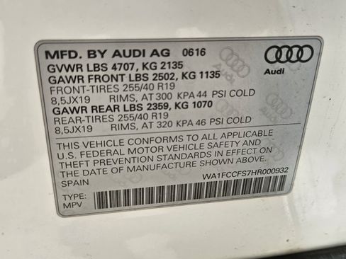 Used 2017 Audi Q3 2.0T Prestige FWD image 20