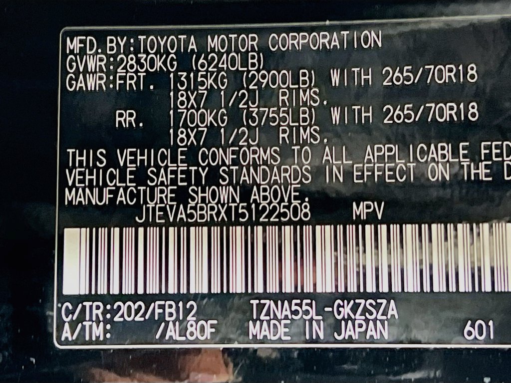 Certified 2026 Toyota 4Runner TRD Off-Road AWD/4WD image 28