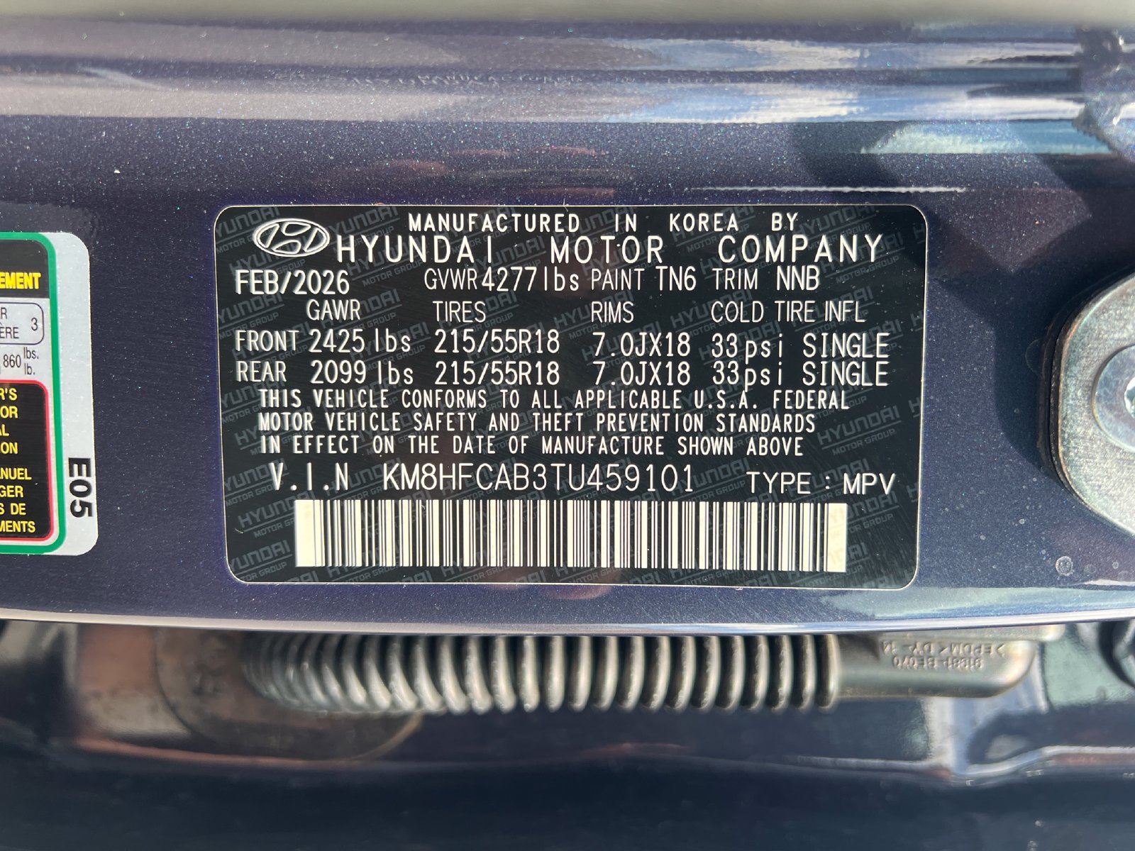 Certified 2026 Hyundai Kona SEL Sport AWD/4WD image 26