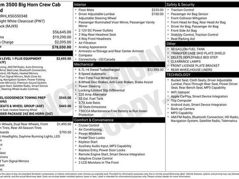 Used 2025 RAM 3500 Big Horn image 58