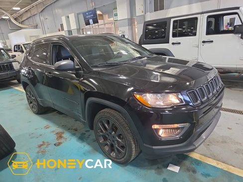 Used 2021 Jeep Compass Latitude w/ Sun and Sound Group AWD/4WD image 1