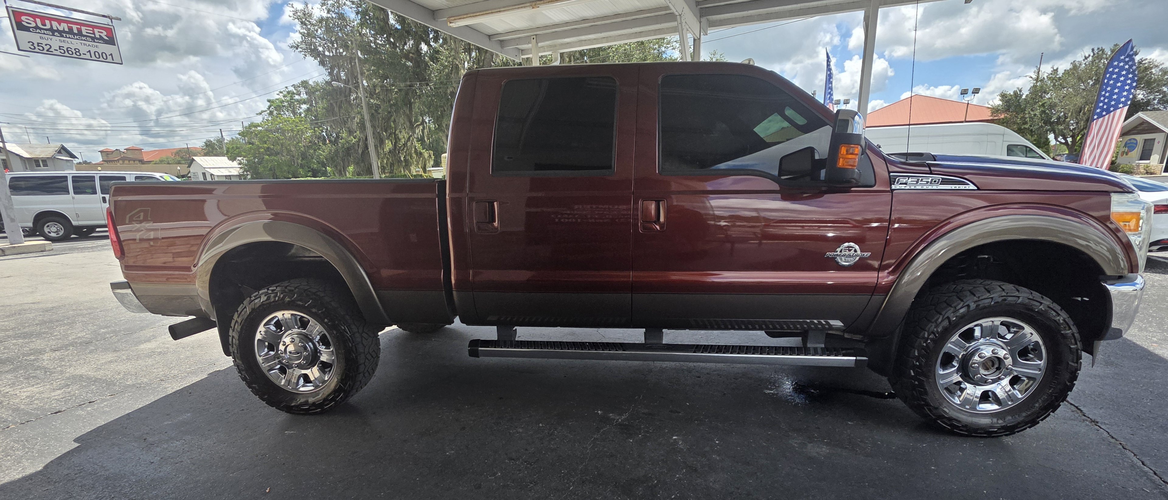 Used 2015 Ford F350 Lariat w/ Chrome Package AWD/4WD image 9
