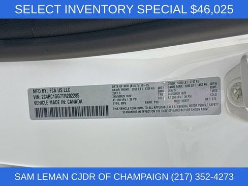 New 2026 Chrysler Pacifica Limited w/ S Appearance Package FWD image 33