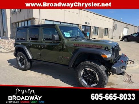 Used 2022 Jeep Wrangler Unlimited Rubicon w/ LED Lighting Group image 1