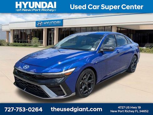 Certified 2024 Hyundai Elantra N Line FWD image 1