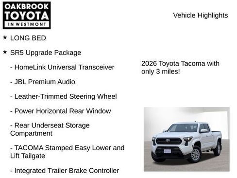 New 2026 Toyota Tacoma SR5 image 7