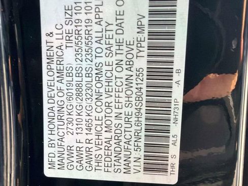 Used 2025 Honda Odyssey Elite image 37