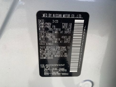 Used 2023 Nissan Armada SV image 52