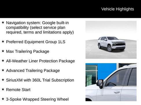 New 2026 Chevrolet Tahoe LS AWD/4WD image 7