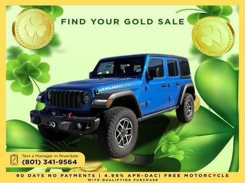 New 2025 Jeep Wrangler Unlimited Rubicon w/ Steel Bumper Group image 1