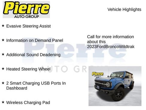 Used 2023 Ford Bronco Wildtrak AWD/4WD image 22