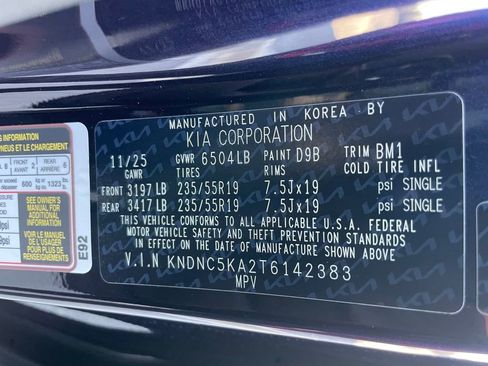 New 2026 Kia Carnival EX FWD image 34