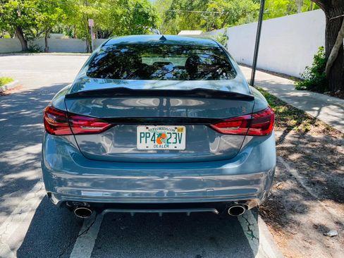 Used 2021 INFINITI Q50 Red Sport 400 AWD/4WD image 4
