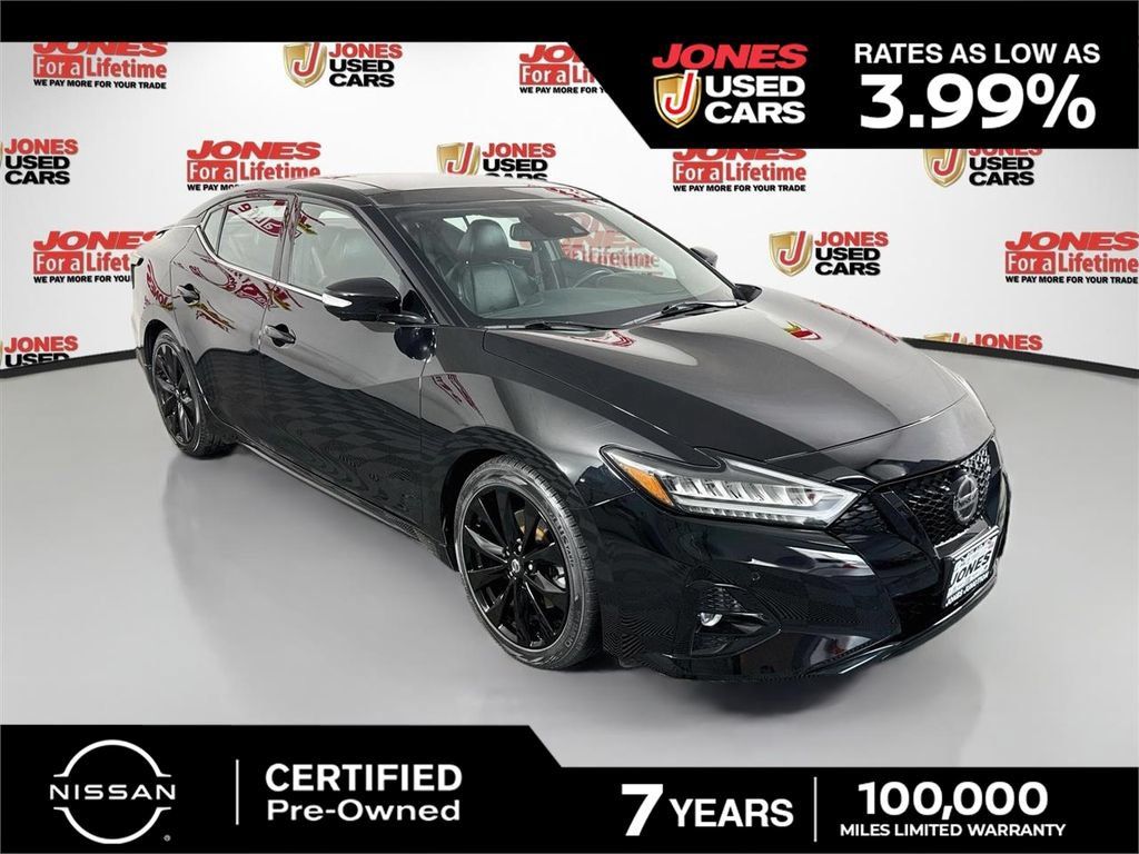 Certified 2022 Nissan Maxima SR w/ Sport Mat Group FWD image 1
