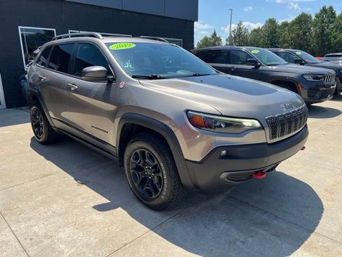 Used 2021 Jeep Cherokee Trailhawk w/ Sun, Sound & Nav Group AWD/4WD image 1