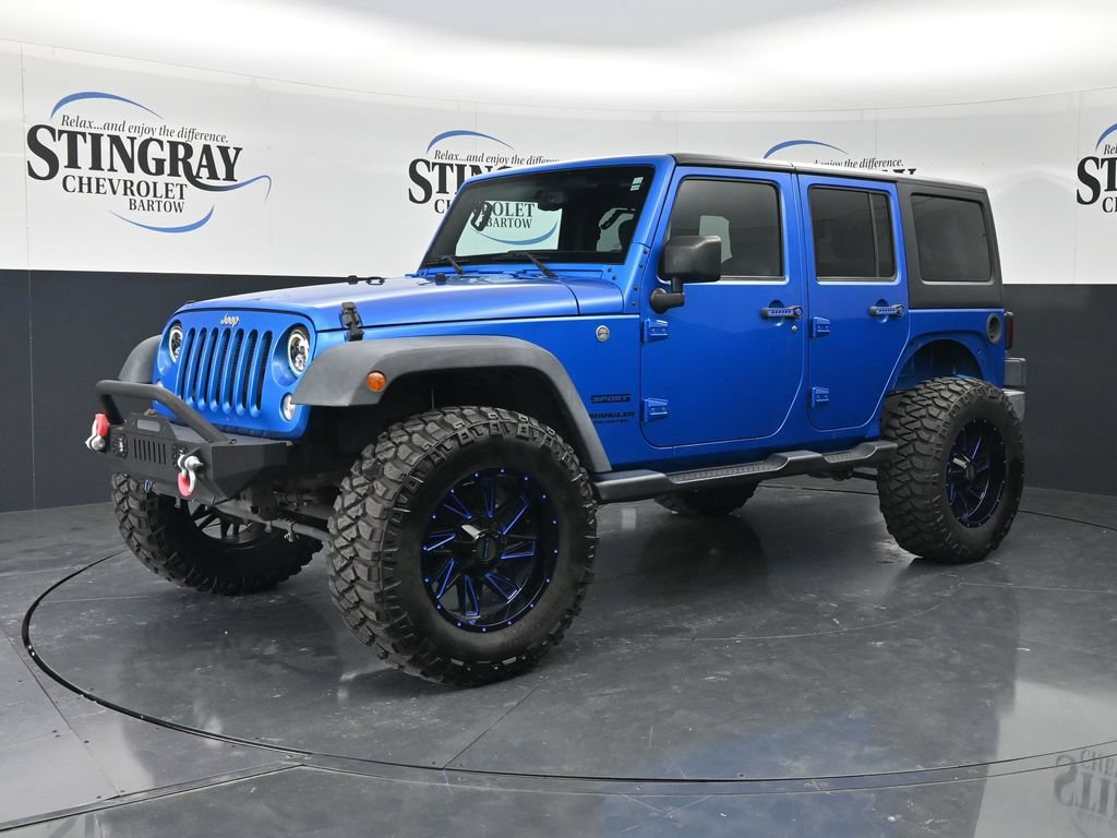 Used 2016 Jeep Wrangler Unlimited Sport w/ Quick Order Package 24S AWD/4WD image 4