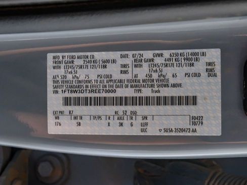 Used 2024 Ford F350 Lariat w/ Chrome Package AWD/4WD image 69