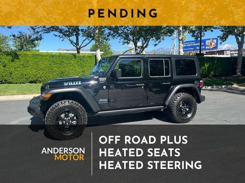 Used 2025 Jeep Wrangler Unlimited Sport S 4xe AWD/4WD image 1