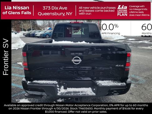 New 2026 Nissan Frontier SV w/ Tow Package image 4