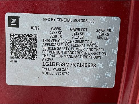 Used 2019 Chevrolet Cruze LT image 31