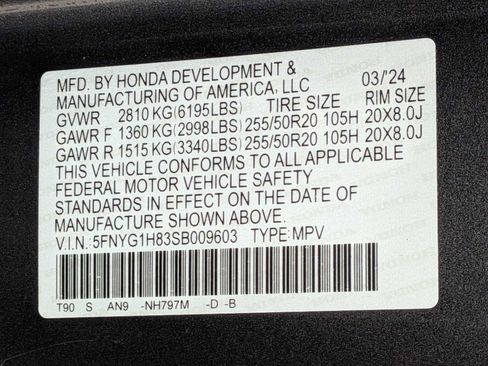 Certified 2025 Honda Pilot Elite image 34