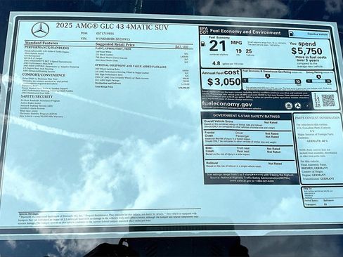 New 2025 Mercedes-Benz GLC 43 AMG 4MATIC image 13