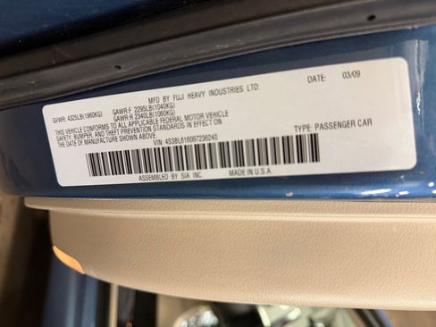 Used 2009 Subaru Legacy 2.5i Special Edition AWD/4WD image 40