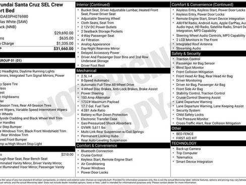 Used 2023 Hyundai Santa Cruz SEL image 38