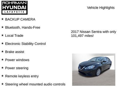 Used 2017 Nissan Sentra S image 7