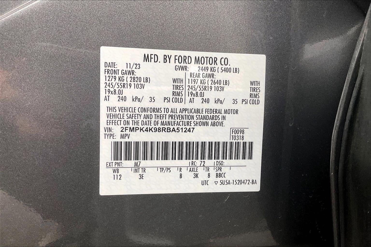 Used 2024 Ford Edge Titanium AWD/4WD image 31