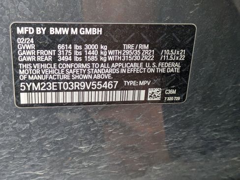 Used 2024 BMW X6 M Competition w/ Executive Package image 31