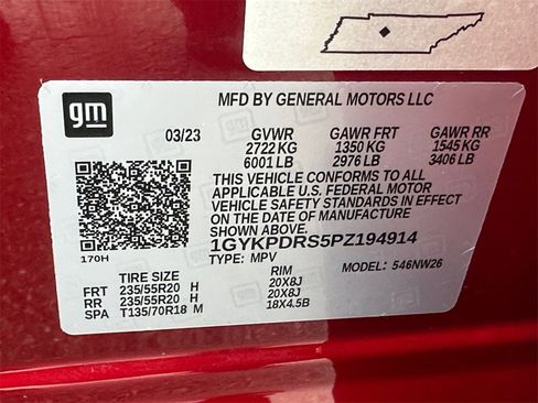 Used 2023 Cadillac XT6 Premium Luxury w/ Technology Package image 30