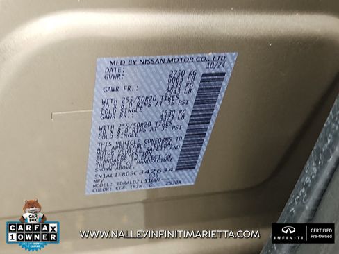 Certified 2025 INFINITI QX60 Luxe w/ Lighting Package (N94) image 33