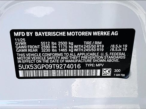 New 2026 BMW X3 xDrive30 w/ M Sport Package image 18