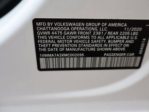 Used 2021 Volkswagen Passat 2.0T R-Line image 45