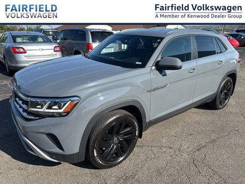 Certified 2023 Volkswagen Atlas Cross Sport SE w/ Black Wheel Package image 1