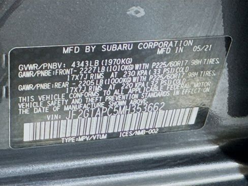 Used 2021 Subaru Crosstrek 2.0i Premium AWD/4WD image 39