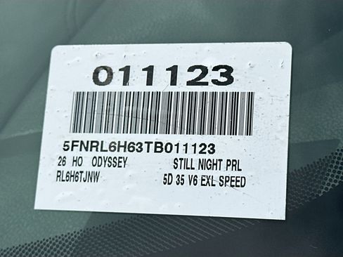 New 2026 Honda Odyssey EX-L image 27