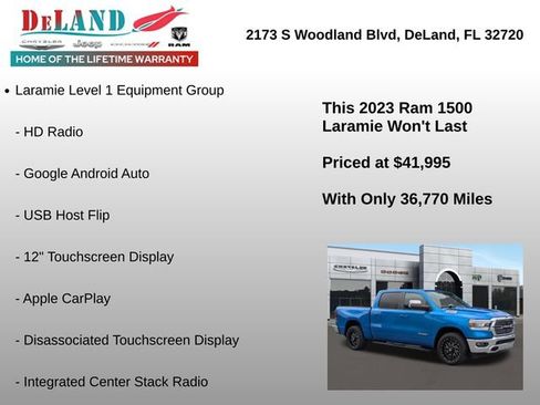 Used 2023 RAM 1500 Laramie image 18