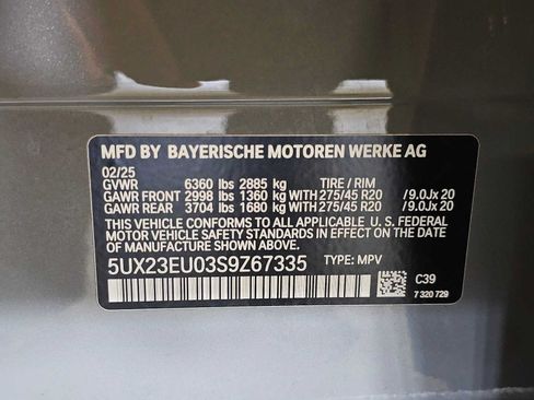 Used 2025 BMW X5 xDrive40i w/ Parking Assistance Package AWD/4WD image 34