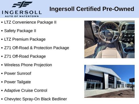 Used 2022 Chevrolet Silverado 1500 LTZ w/ LTZ Premium Package AWD/4WD image 10
