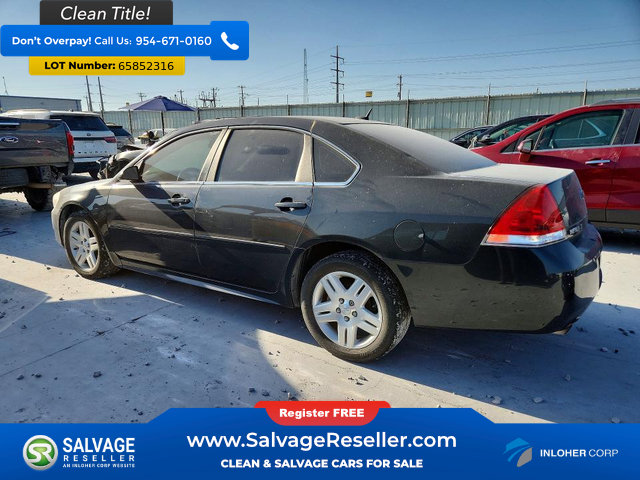 Used 2014 Chevrolet Impala LT w/ LT Sunroof Package FWD image 3