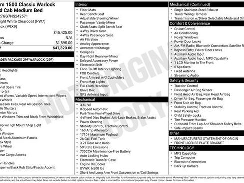 Used 2022 RAM 1500 Classic Warlock AWD/4WD image 26