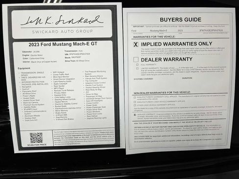 Used 2023 Ford Mustang Mach-E GT AWD/4WD image 40