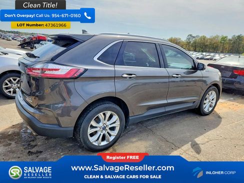 Used 2020 Ford Edge Titanium w/ Cargo Accessory Package FWD image 4