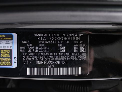 Used 2022 Kia Seltos SX w/ Sunroof Package image 38