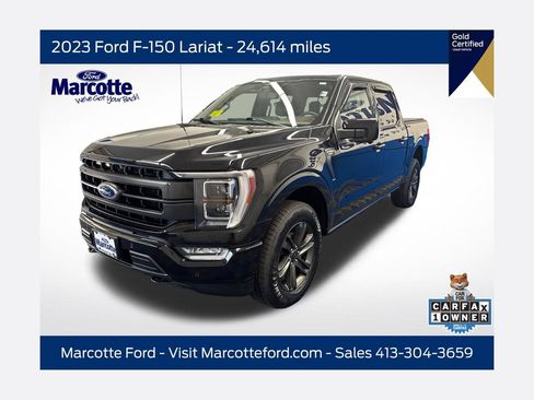 Certified 2023 Ford F150 Lariat w/ Equipment Group 502A High AWD/4WD image 1